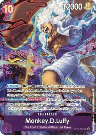 Monkey.D.Luffy (119) (English Version 2nd Anniversary Set) — One Piece Promotion Cards