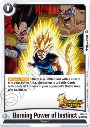 Burning Power of Instinct — Starter Deck 9: Shallot