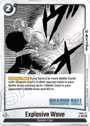 Explosive Wave — Manga Booster 01