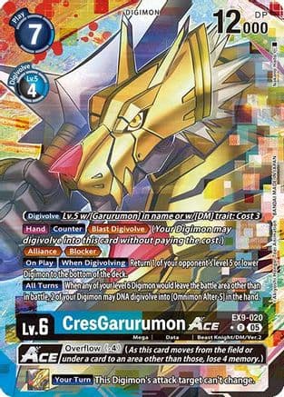 CresGarurumon ACE (Alternate Art) — Versus Monsters