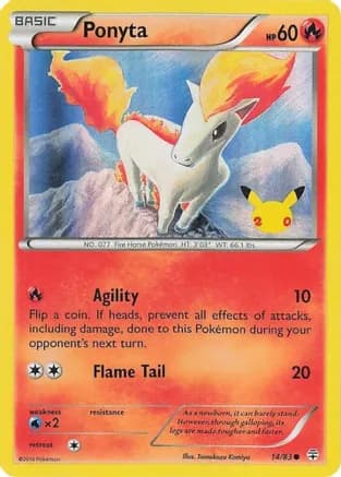 Ponyta (UK Exclusive Promo) — Miscellaneous Cards & Products