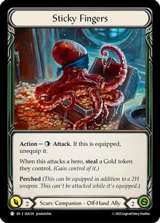 Sticky Fingers // Treasure Island — High Seas