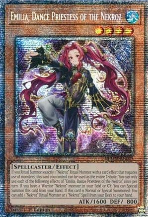 Emilia, Dance Priestess of the Nekroz (Starlight Rare) — Battles of Legend: Monster Mayhem