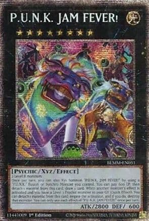 P.U.N.K. JAM FEVER! (Starlight Rare) — Battles of Legend: Monster Mayhem