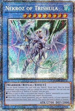 Nekroz of Trishula (Starlight Rare) — Battles of Legend: Monster Mayhem