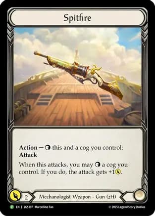 Spitfire (LGS397) — Flesh and Blood: Promo Cards