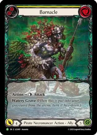 Barnacle (LGS401) — Flesh and Blood: Promo Cards