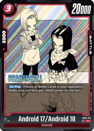 Android 17/Android 18 — Manga Booster 01