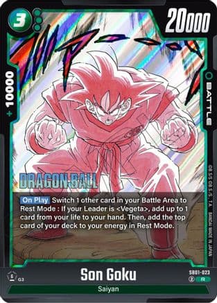 Son Goku - SB01-023 — Manga Booster 01