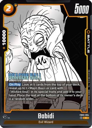 Babidi - FB03-084 — Manga Booster 01