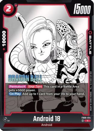 Android 18 - FB06-014 — Manga Booster 01