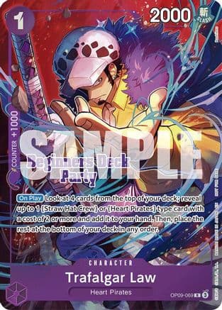 Trafalgar Law (Beginners Deck Party [ST-23] - [ST-28] Winner Pack) — One Piece Promotion Cards
