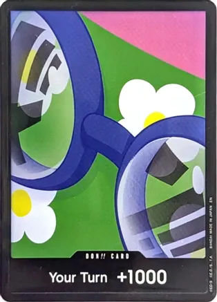 DON!! Card (Koby) (Double Pack Set Vol. 7) — A Fist of Divine Speed