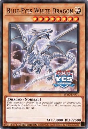 Blue-Eyes White Dragon — Yu-Gi-Oh! Championship Series 2025 Prize Cards