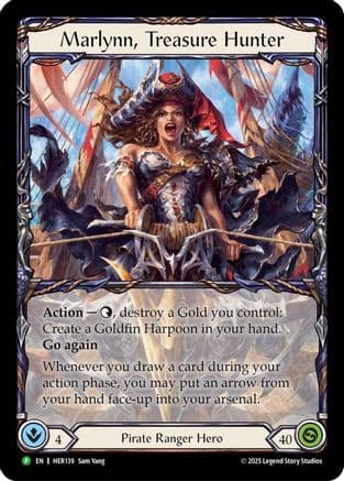 Marlynn, Treasure Hunter - HER139 — Flesh and Blood: Promo Cards