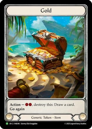 Gold -  FAB346 — Flesh and Blood: Promo Cards