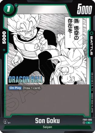 Son Goku - FB01-085 — Manga Booster 01