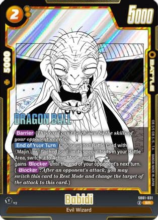 Babidi - SB01-031 — Manga Booster 01