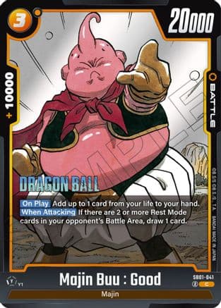 Majin Buu : Good - SB01-041 — Manga Booster 01