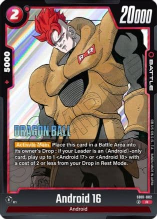 Android 16 — Manga Booster 01