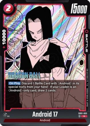 Android 17 - SB01-003 — Manga Booster 01