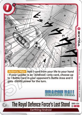 The Royal Defence Force's Last Stand — Manga Booster 01