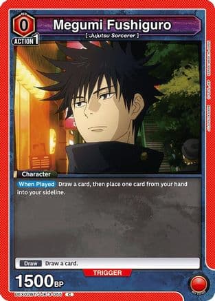 Megumi Fushiguro (055) — UEX02BT: Jujutsu Kaisen Vol.2