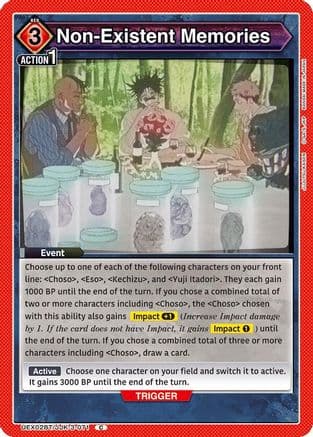 Non-Existent Memories — UEX02BT: Jujutsu Kaisen Vol.2