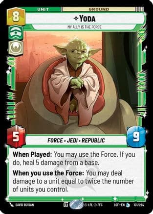 Yoda - My Ally is the Force — Legends of the Force