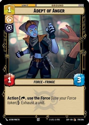 Adept of Anger — Legends of the Force