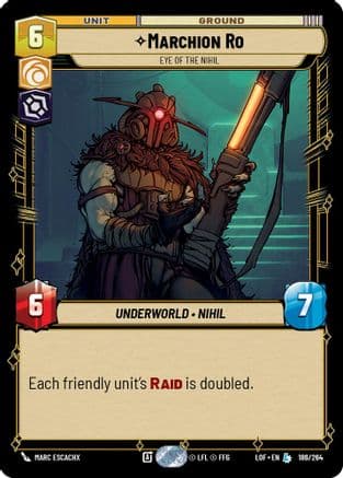 Marchion Ro - Eye of the Nihil — Legends of the Force