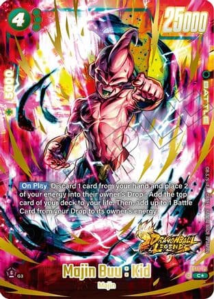 Majin Buu : Kid (Bonus Pack Alternate Art) — Dragon Ball Super: Fusion World card