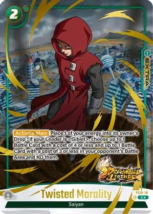 Twisted Morality (Bonus Pack Alternate Art) — Starter Deck 10: Giblet