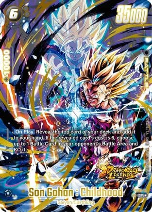 Son Gohan : Childhood (Bonus Pack Alternate Art) — Starter Deck 9: Shallot