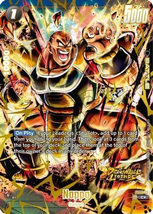 Nappa (Bonus Pack Alternate Art) — Starter Deck 9: Shallot