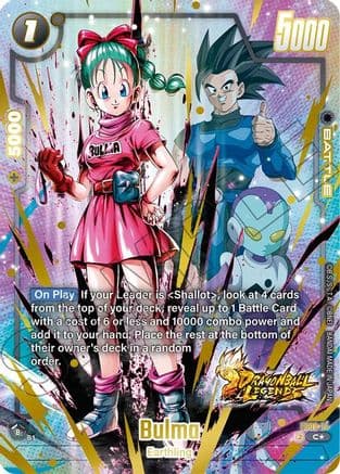 Bulma (Bonus Pack Alternate Art) — Starter Deck 9: Shallot