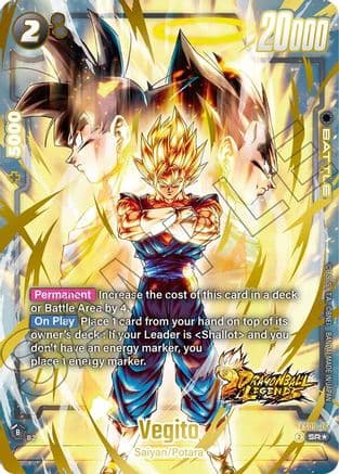 Vegito (Bonus Pack Alternate Art) — Starter Deck 9: Shallot