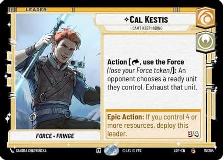 Cal Kestis - I Can't Keep Hiding — Legends of the Force