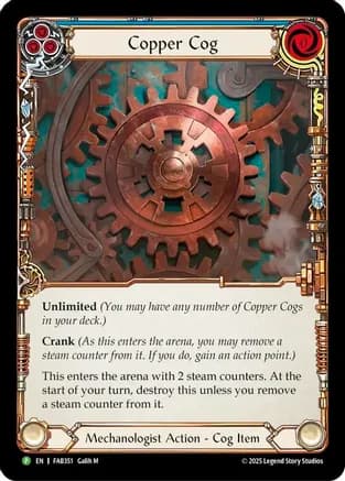 Copper Cog - FAB351 — Flesh and Blood: Promo Cards
