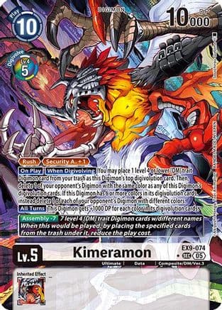 Kimeramon (Alternate Art) — Versus Monsters
