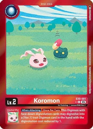 Koromon (Limited Foil) — Versus Monsters