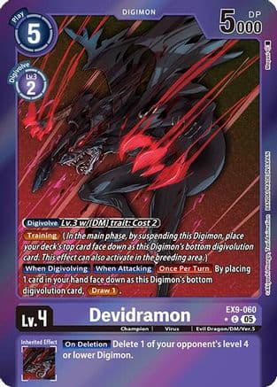 Devidramon (Limited Foil) — Versus Monsters
