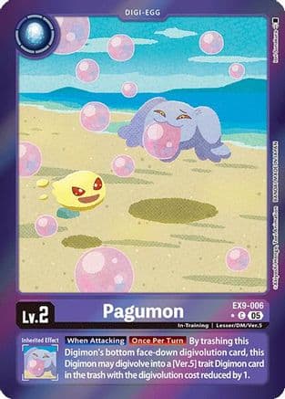 Pagumon (Limited Foil) — Versus Monsters