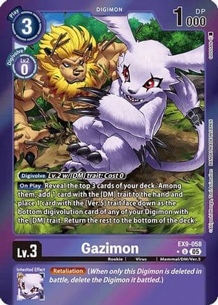 Gazimon (Limited Foil) — Versus Monsters