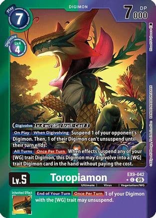 Toropiamon (Limited Foil) — Versus Monsters