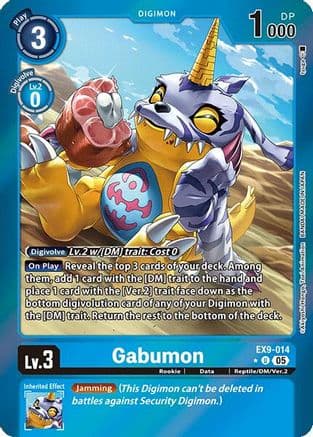 Gabumon (Limited Foil) — Versus Monsters