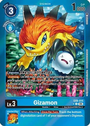 Gizamon (Limited Foil) — Versus Monsters