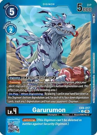 Garurumon (Limited Foil) — Versus Monsters