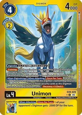 Unimon (Limited Foil) — Versus Monsters