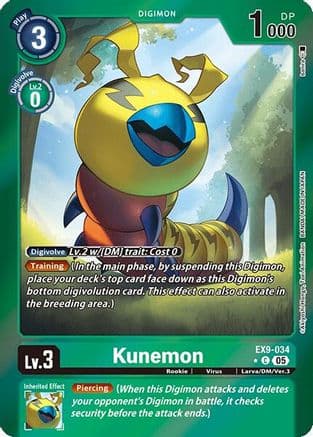 Kunemon (Limited Foil) — Versus Monsters